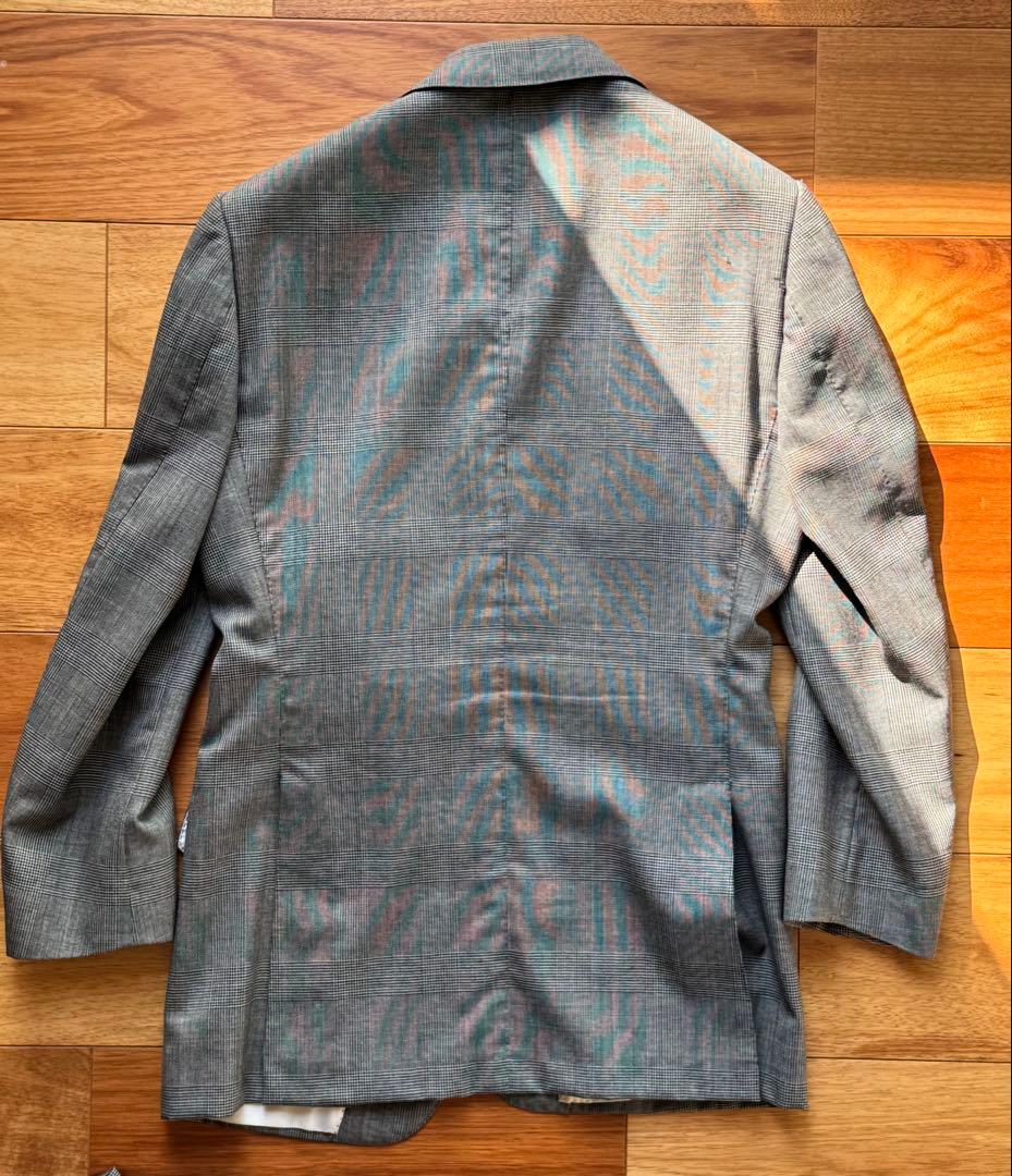 THOM SWEENEY トムスィニー グレーグレンチェック スリーピーススーツ