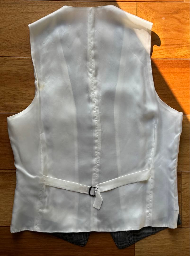 THOM SWEENEY トムスィニー グレーグレンチェック スリーピーススーツ