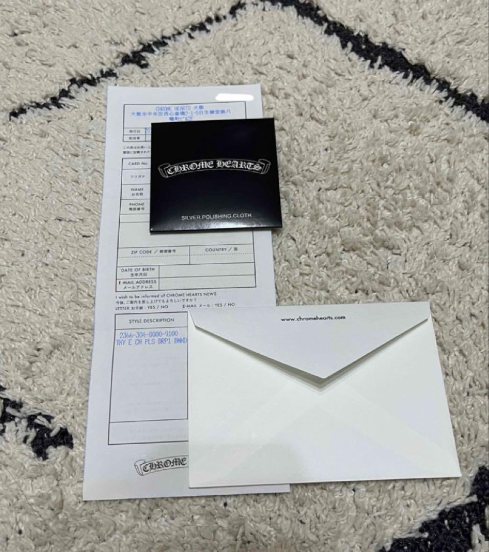 純正両面ダイヤ　タイニーE CHプラス ドロップ ダイヤピアス