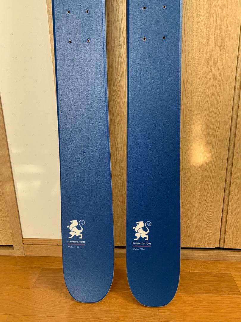 バックカントリースキー板dps wailer F106 168cm