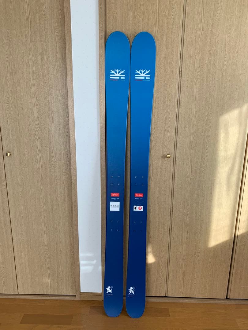 バックカントリースキー板dps wailer F106 168cm