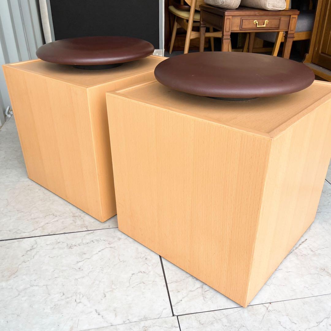 取付無料！エーディコア サーコロデュエ CIRCOLO II 本革スツール2脚