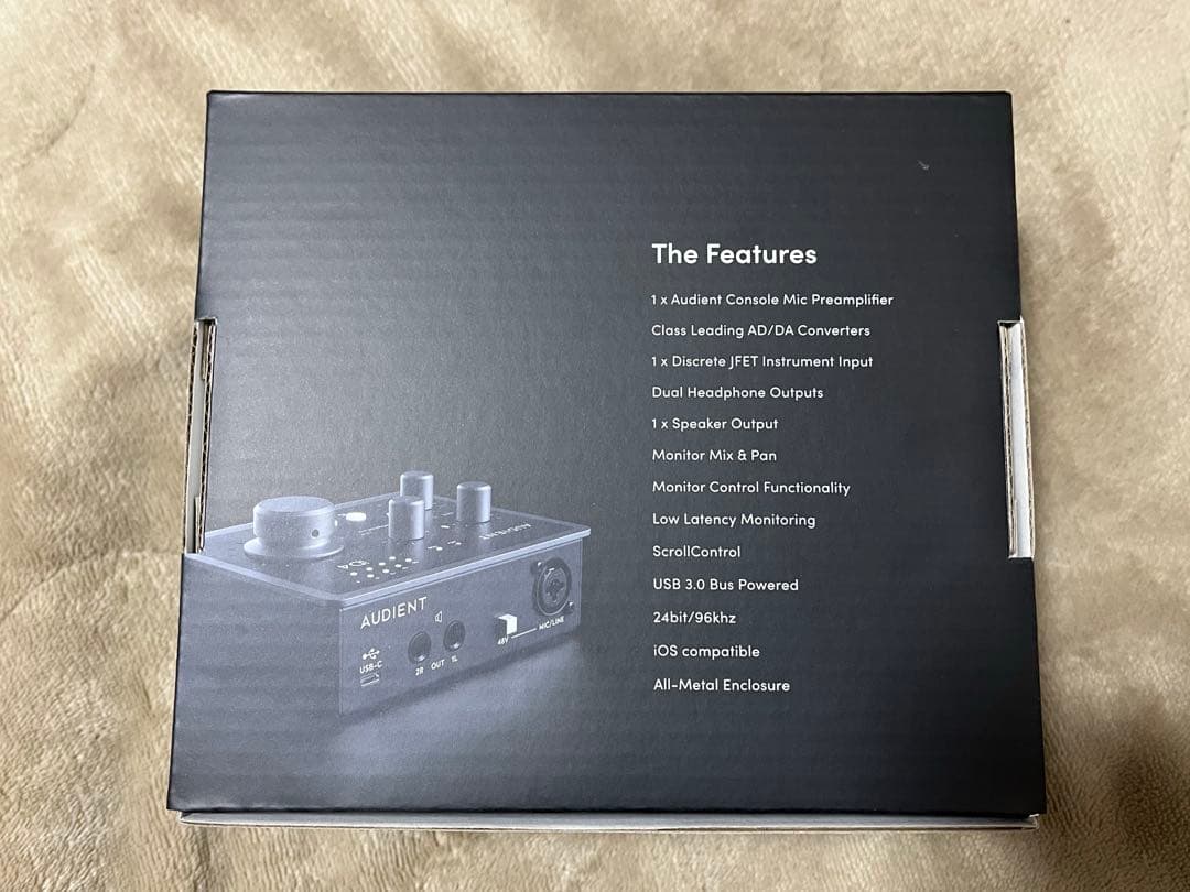 【美品・値下対応可】AUDIENT iD4 mkⅡ オーディオインターフェイス