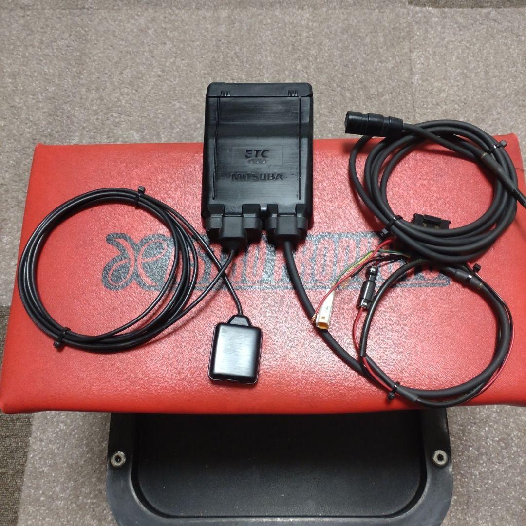 バイク用　ETC　車載器　ミツバ　BE61-W　（検索用）ETC2.0　1099