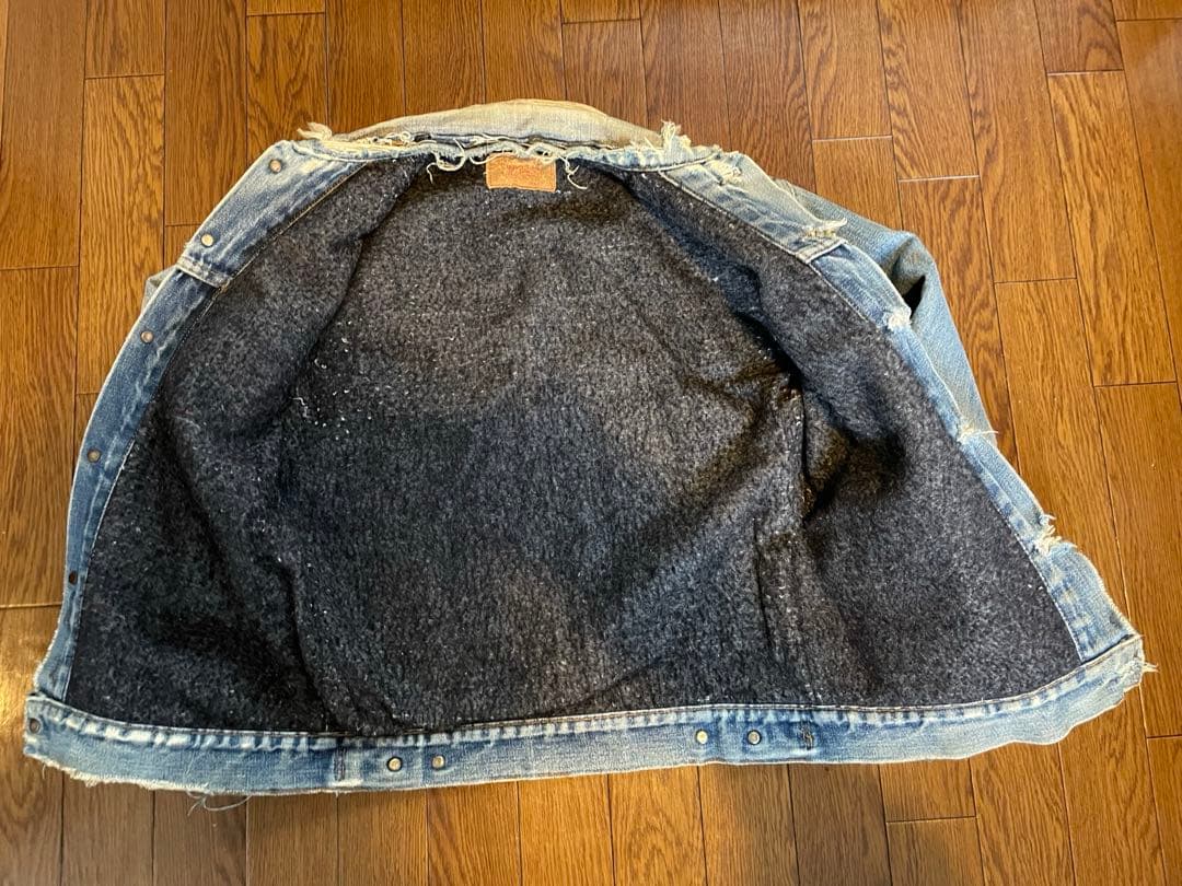 リーバイス 70505 釦裏525 ブランケット　ブランクタブ LEVI’S 4