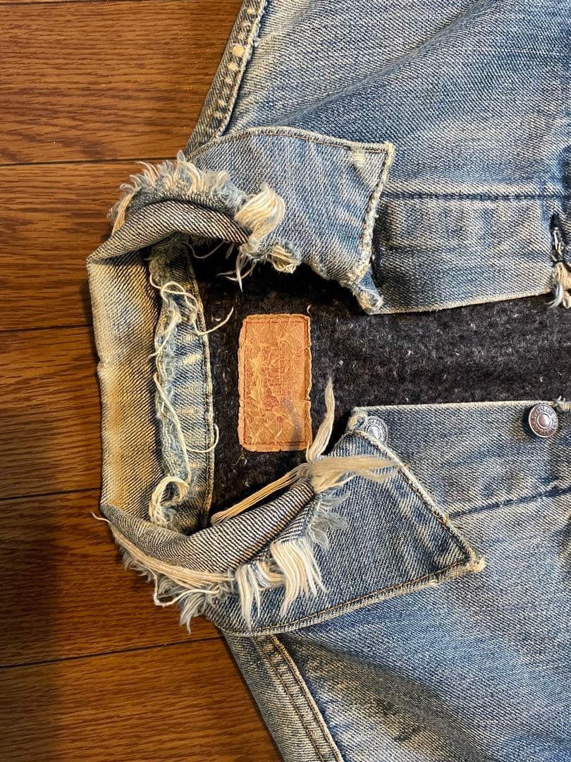 リーバイス 70505 釦裏525 ブランケット　ブランクタブ LEVI’S 4