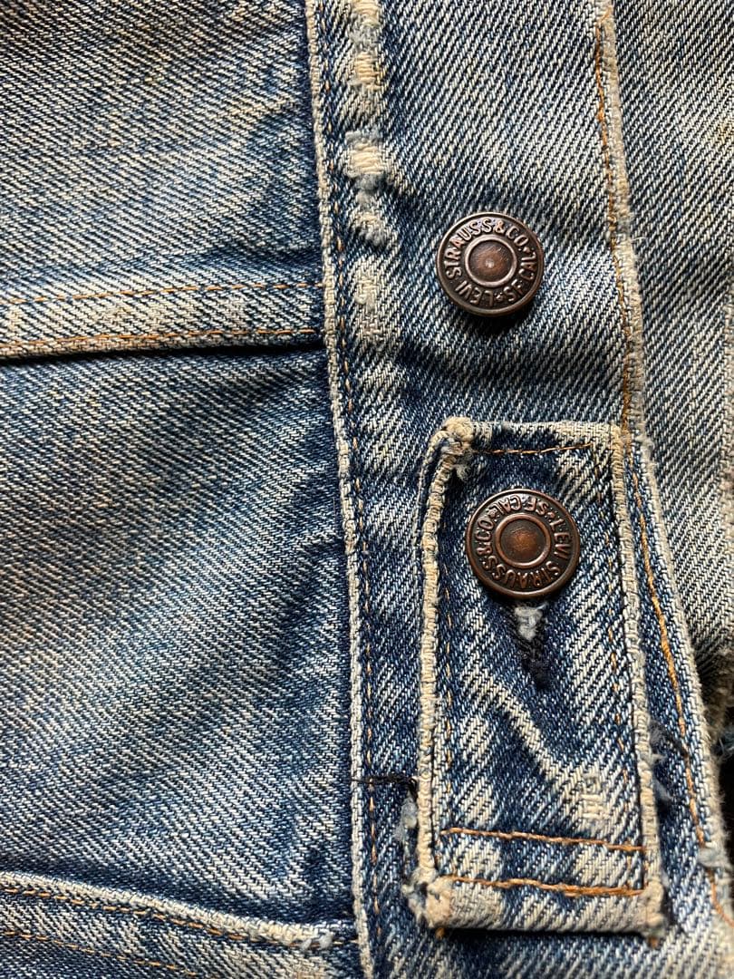 リーバイス 70505 釦裏525 ブランケット　ブランクタブ LEVI’S 4