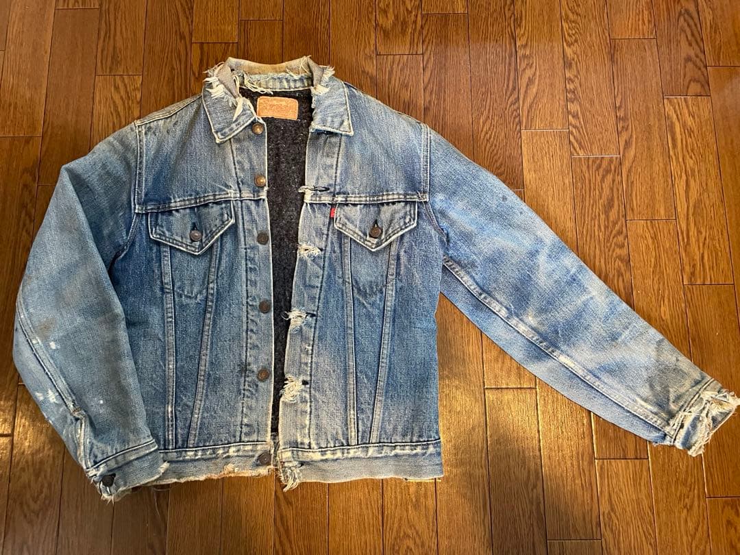 リーバイス 70505 釦裏525 ブランケット　ブランクタブ LEVI’S 4