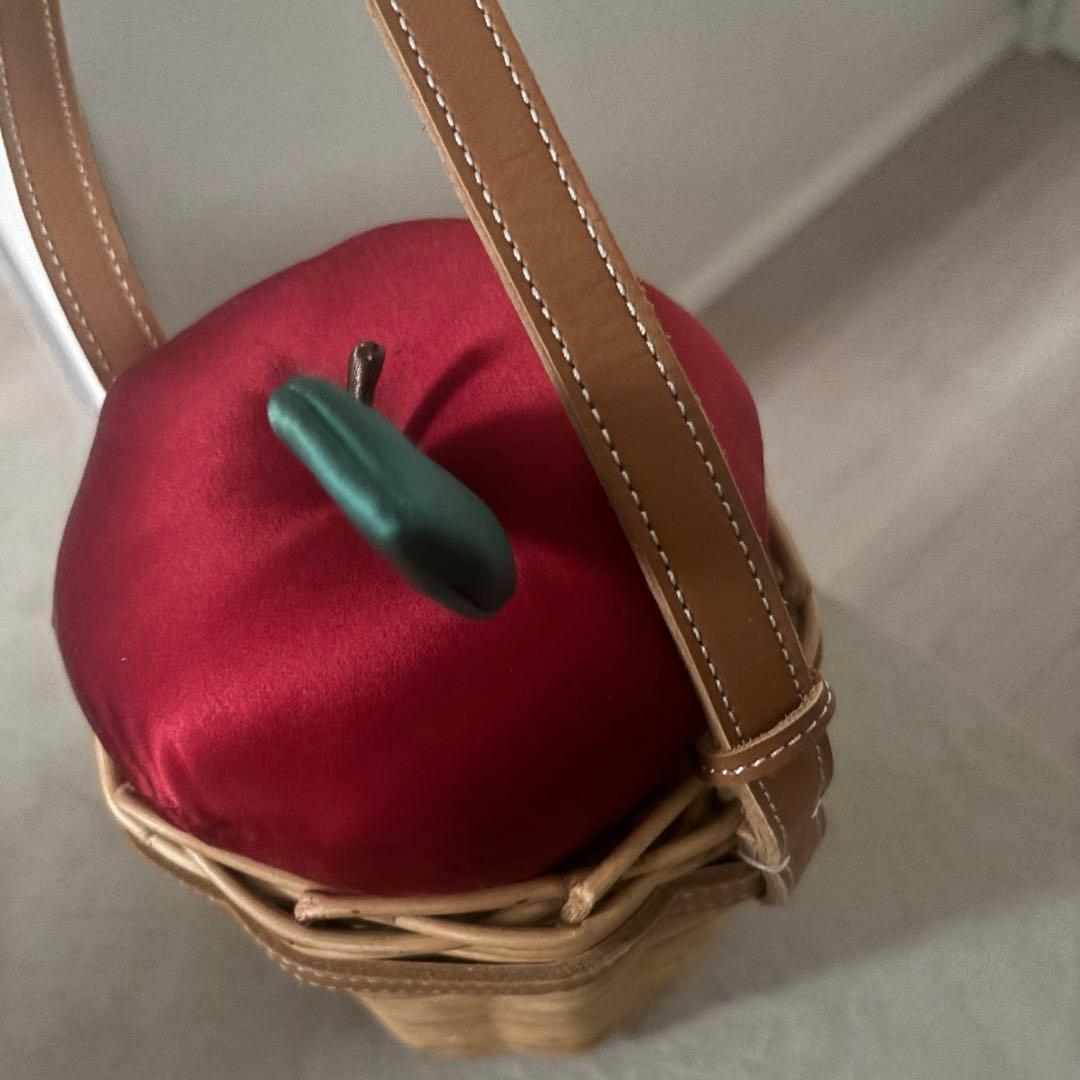 ラドロー　りんごカゴバッグ