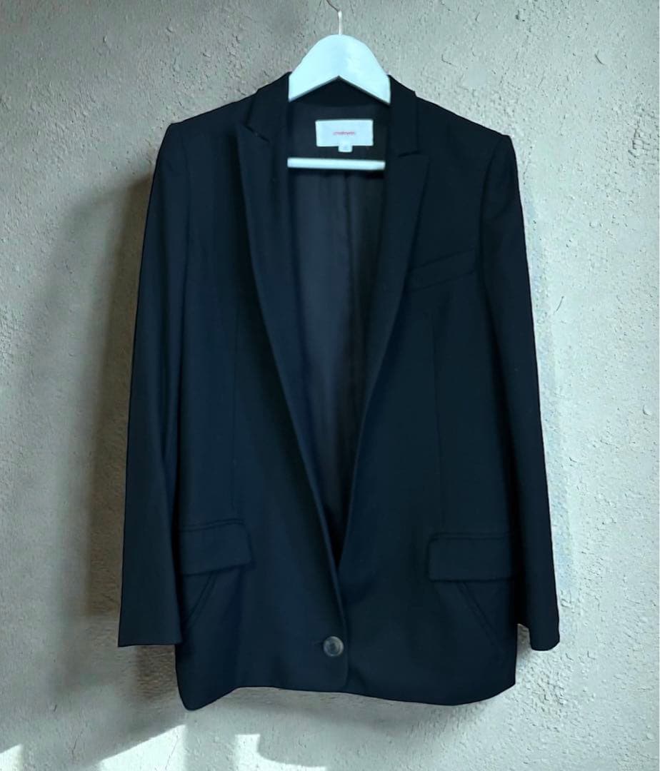 アッシュ・ペーフランスchalayan ブラック テーラードジャケット