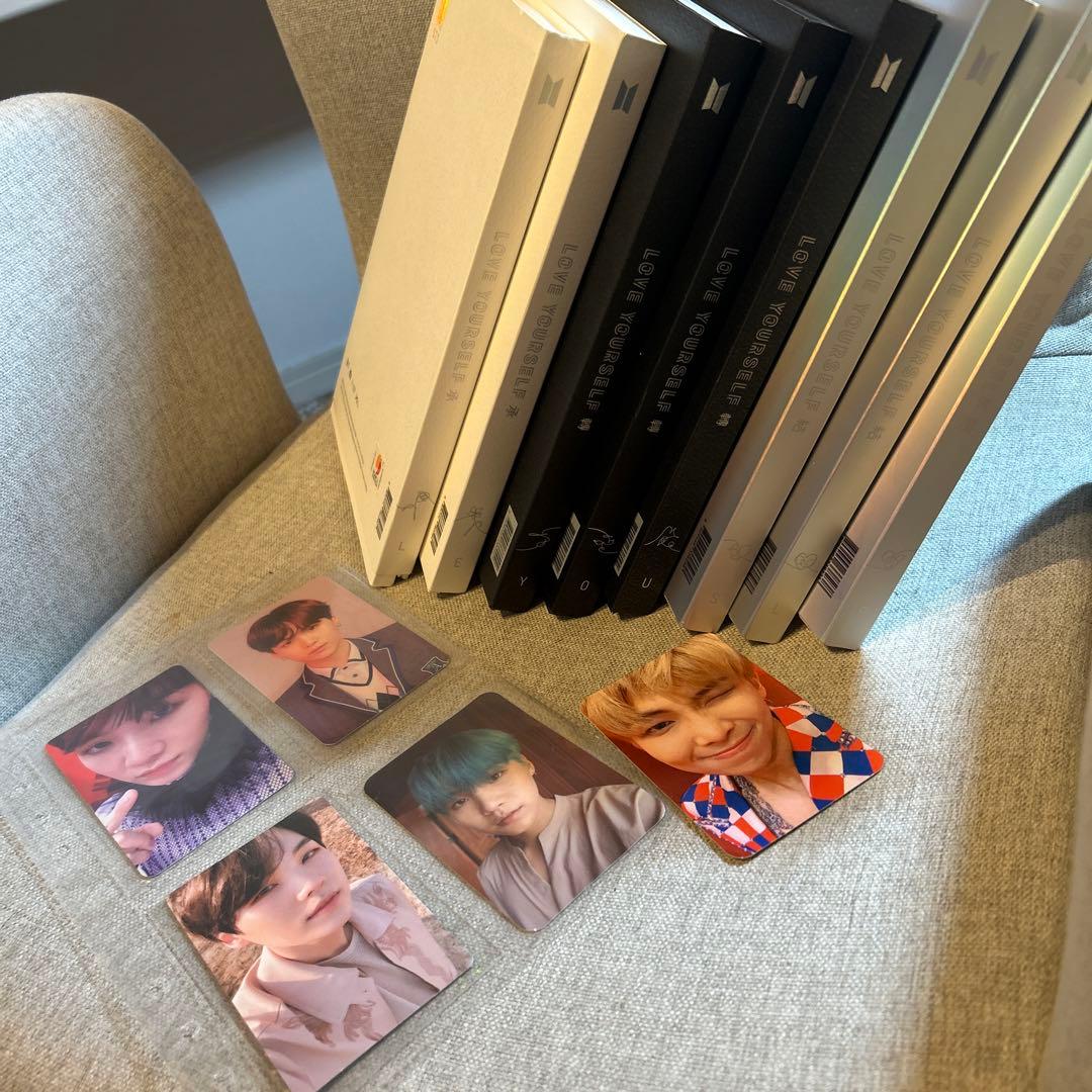BTS loveyourself アルバム セット まとめ売り ユンギ