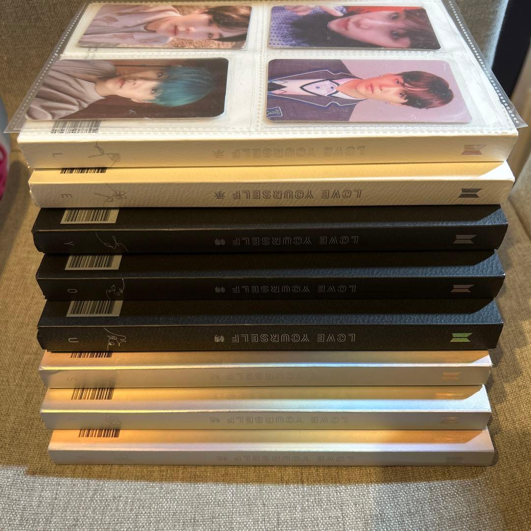 BTS loveyourself アルバム セット まとめ売り ユンギ