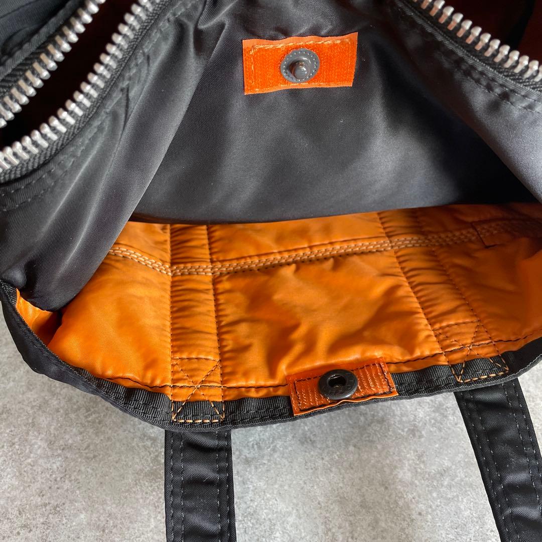 ほぼ新品✨ポーター タンカー ミニボストンバッグ ドラム Sサイズ ブラック