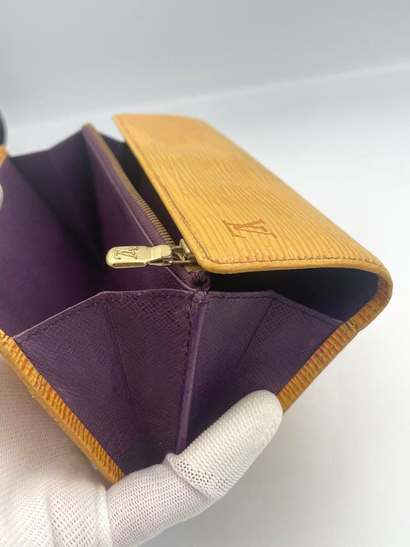 さ*ん様 【金運UP】ルイヴィトン エピ 長財布 ポルトフォイユサラ シトロン
