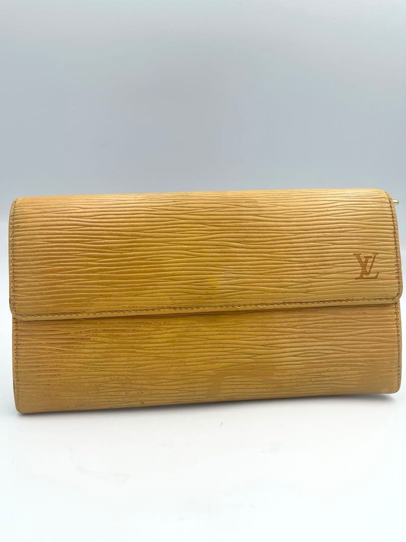 さ*ん様 【金運UP】ルイヴィトン エピ 長財布 ポルトフォイユサラ シトロン
