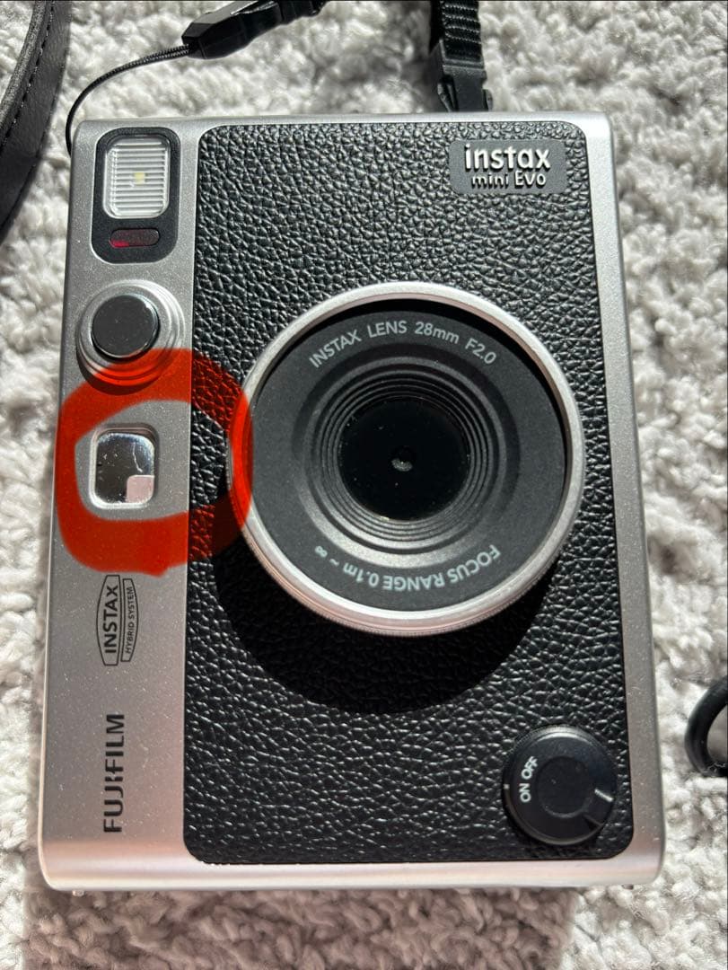 フィルムカメラ FUJIFILM instax mini EVO