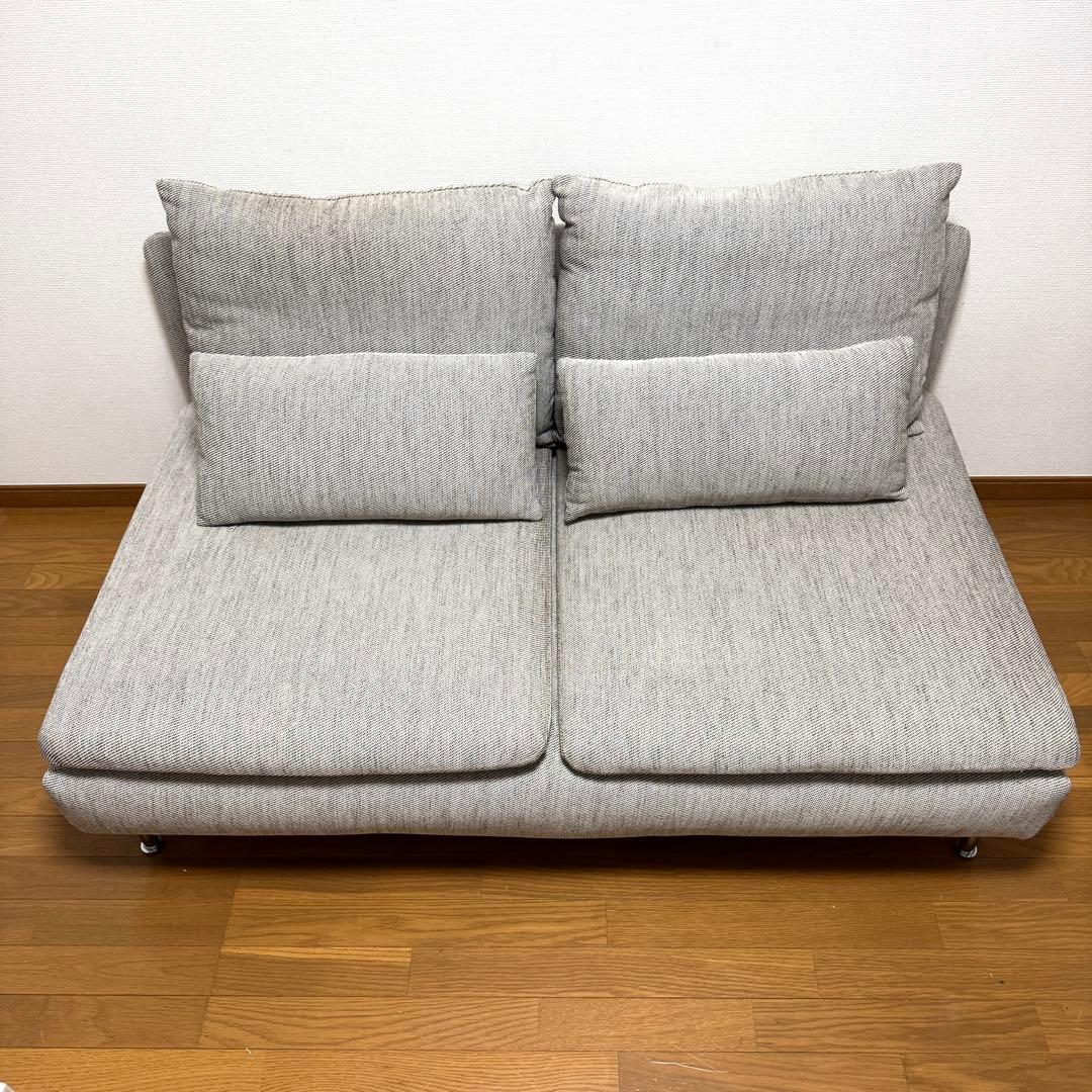 【美品/都内無料配送】IKEA ソーデルハムン 3人掛けコンパクトソファ