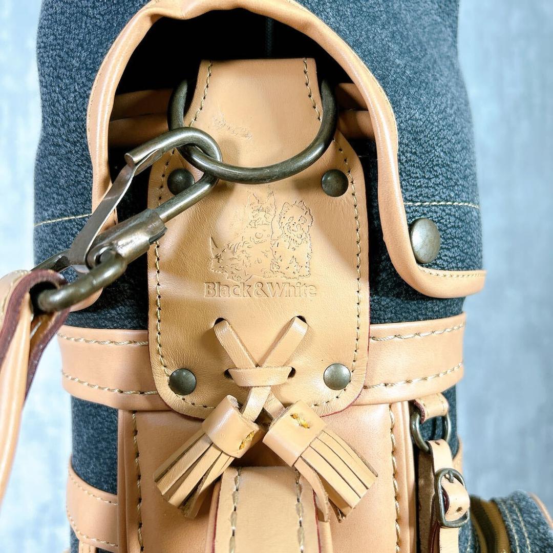 X991 Black & White ゴルフ クラブ ケース