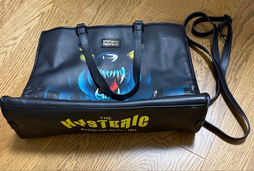 hysteric glamor グラフィックトートバッグ