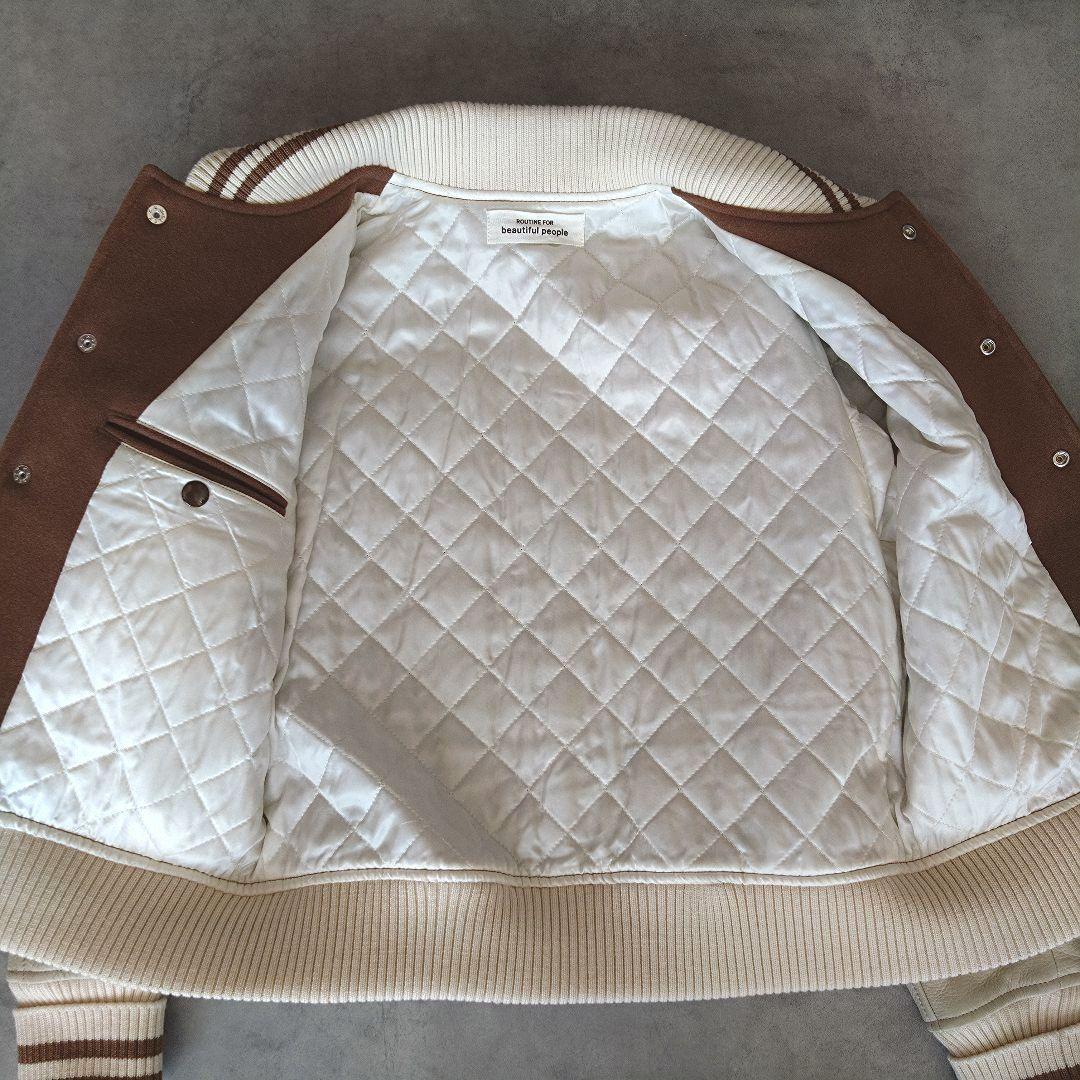 ビューティフルピープル☆ジャケット アウター スタジャン ジャンパー　ブラウン