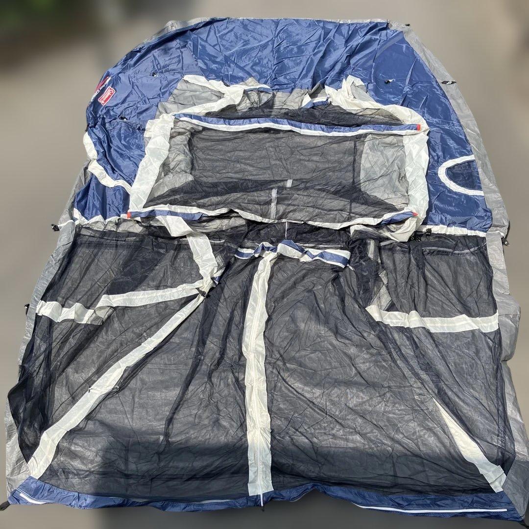 大型メッシュテント ネイビー/ホワイト