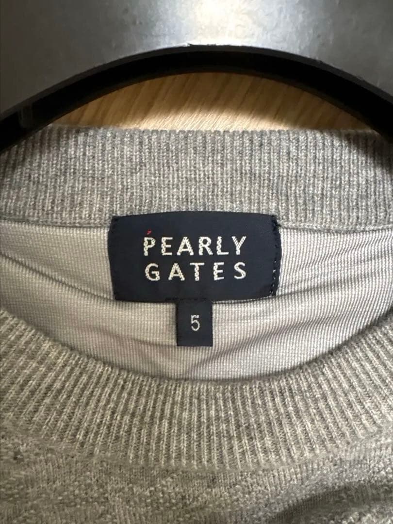 パーリーゲイツ　サイズ5 セーター　裏地ナイロン