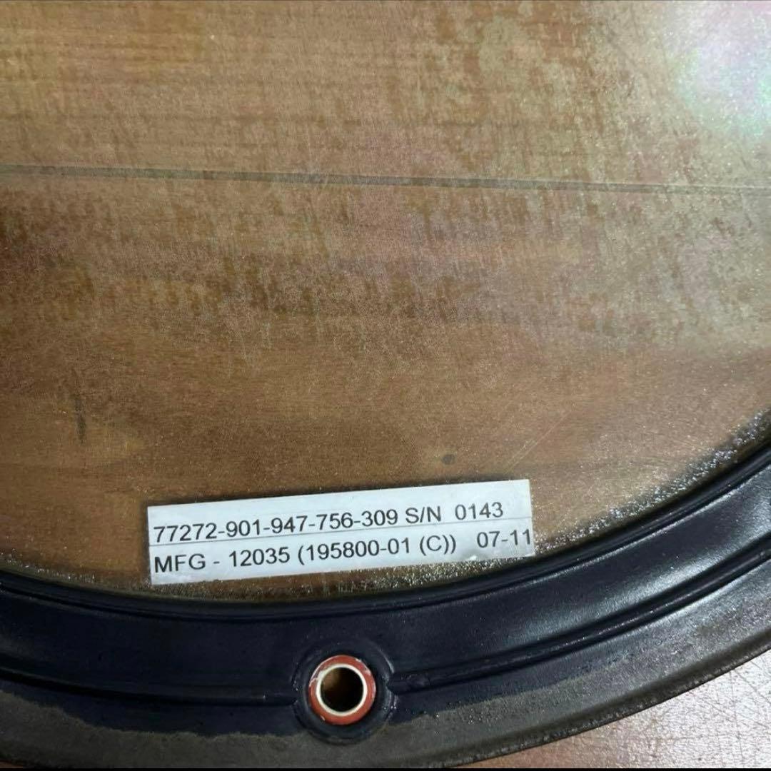 米軍　実物　ヘリ窓　2枚セット　送料無料