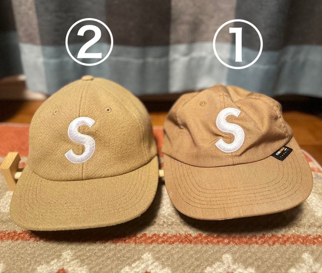 シュプリーム　ベージュ キャップ　セット