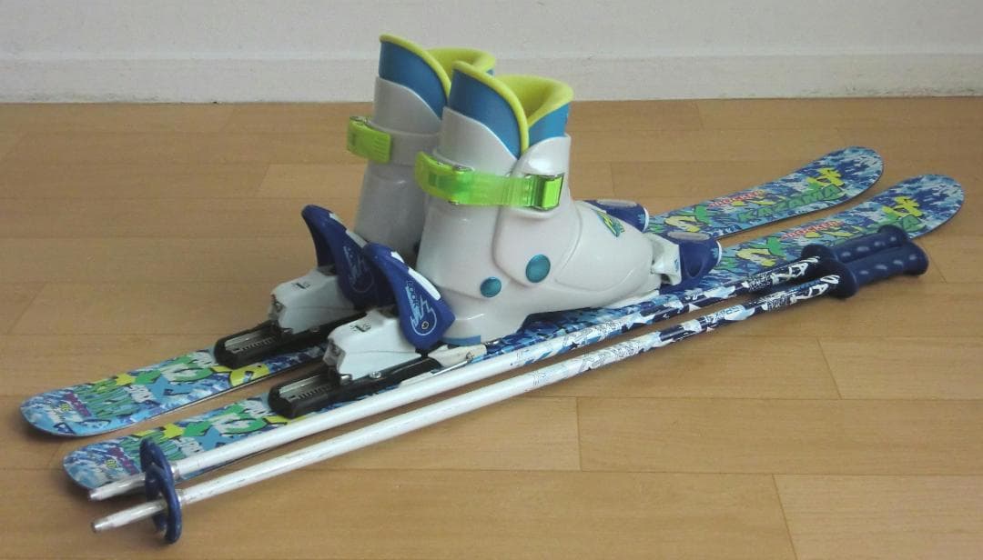 ■■11月限定■送料無料■KAZAMA■子供用スキー4点セット■96/20■■■