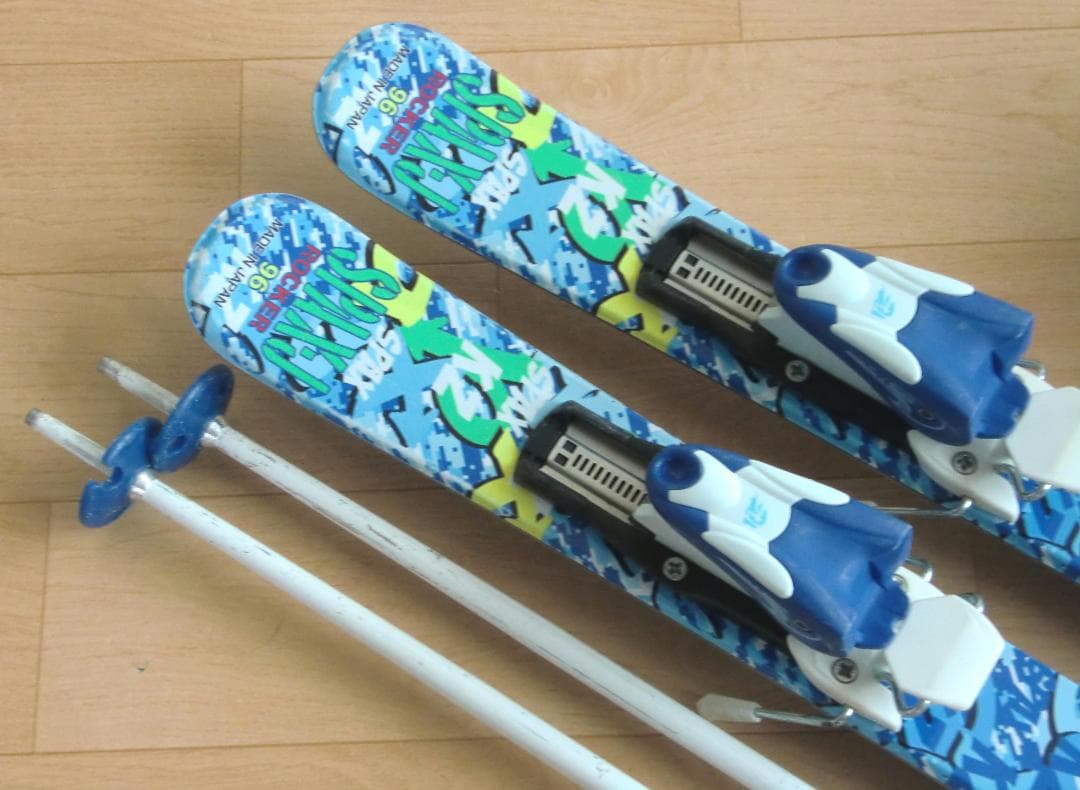 ■■11月限定■送料無料■KAZAMA■子供用スキー4点セット■96/20■■■