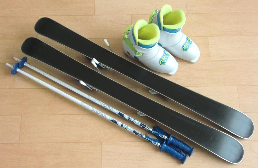 ■■11月限定■送料無料■KAZAMA■子供用スキー4点セット■96/20■■■