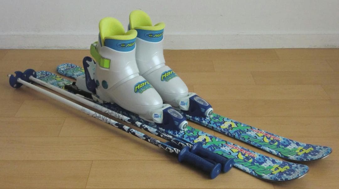 ■■11月限定■送料無料■KAZAMA■子供用スキー4点セット■96/20■■■