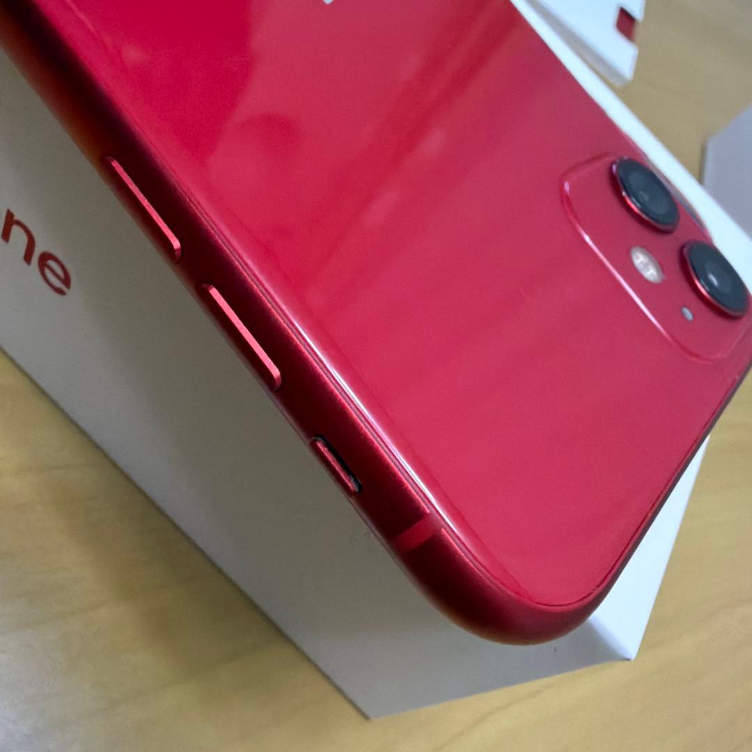 Apple iPhone 11 PRODUCT RED 64GB 箱付き