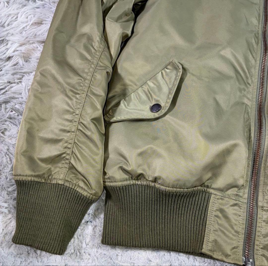 定番AVIREX アヴィレックス フライトジャケット MA-1 ブルゾンL