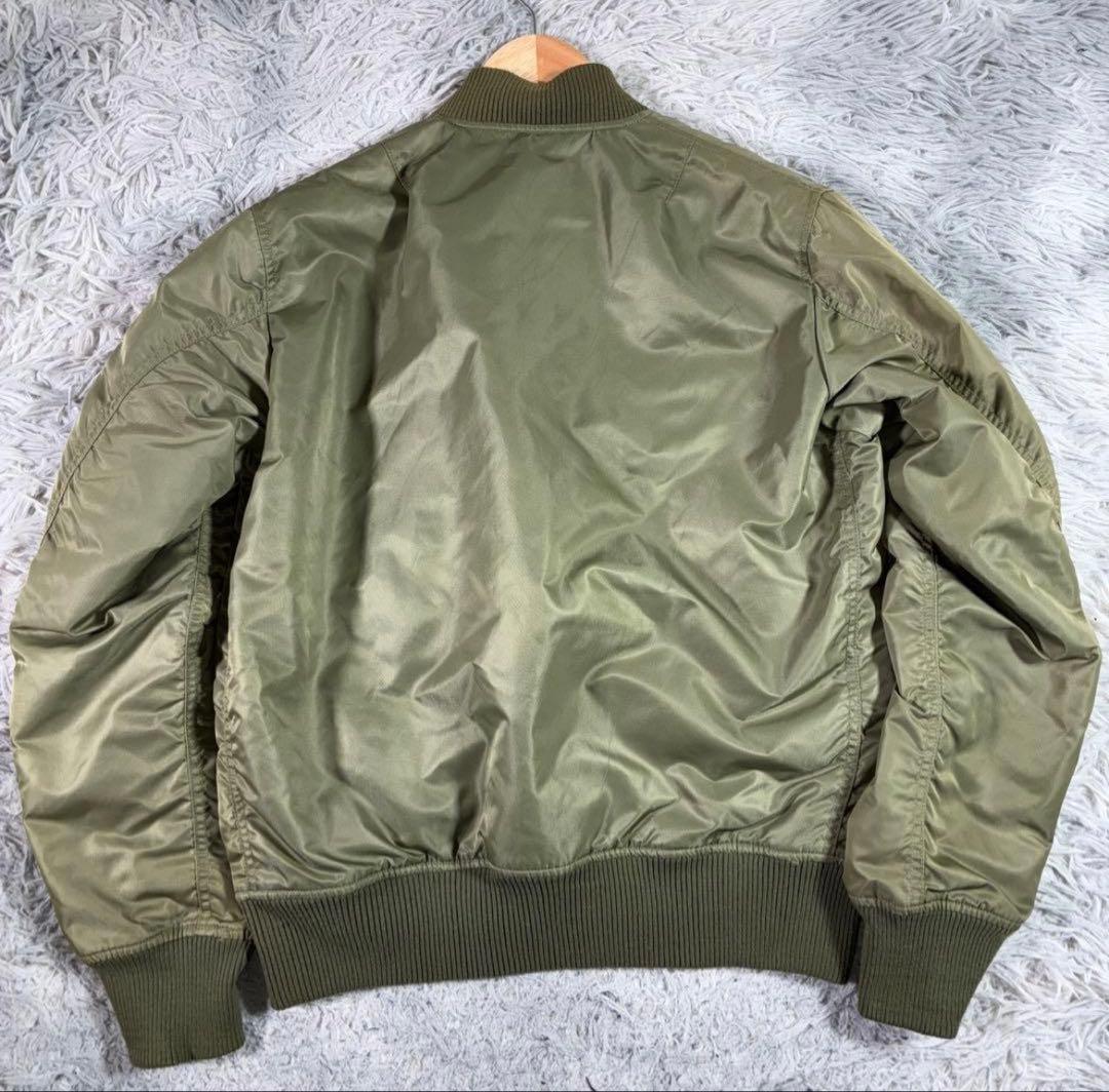 定番AVIREX アヴィレックス フライトジャケット MA-1 ブルゾンL