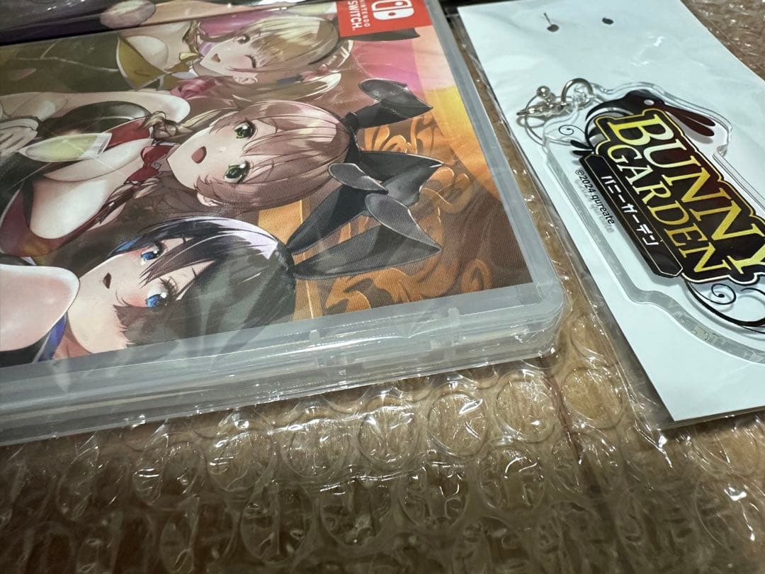 新品　ニンテンドースイッチ　ソフト　バニーガーデン 入店セット　日本語版