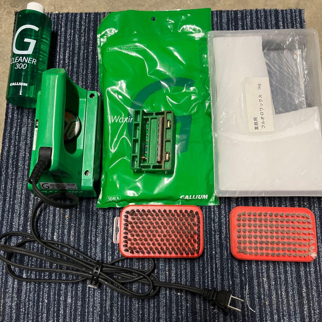 CALLIUM アイロン　スノーボード ワックスセット