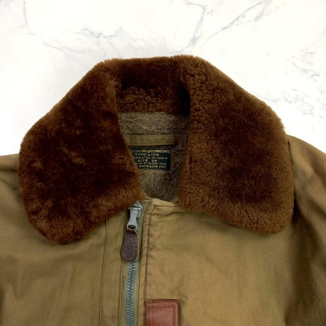 希少M品番★ 50s復刻 バズリクソンズ B-15B カーキ 38　E096