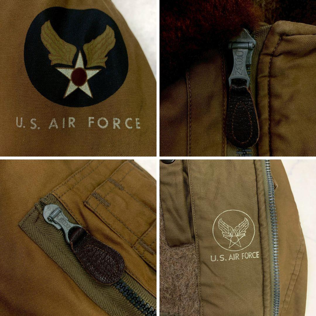 希少M品番★ 50s復刻 バズリクソンズ B-15B カーキ 38　E096