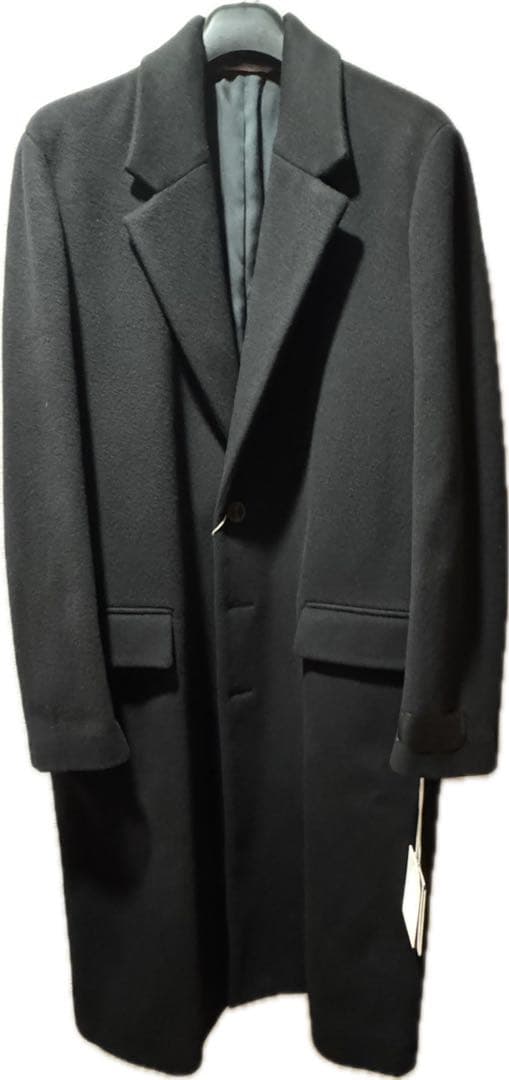 【未使用新品】VALENTINO ブラック チェスターコート 48