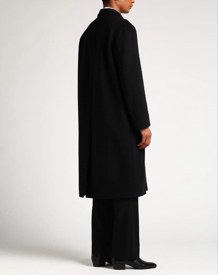 【未使用新品】VALENTINO ブラック チェスターコート 48