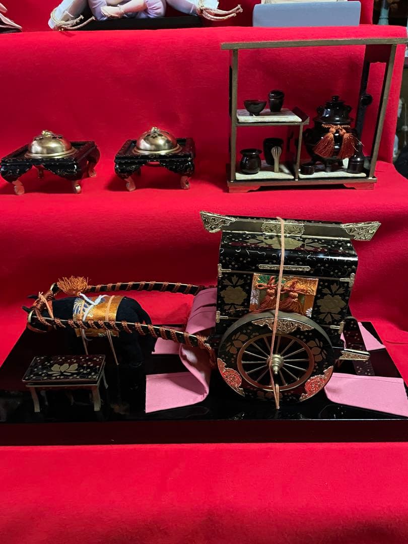 賀茂芳春作 雛人形七段(送料の関係で3つ 全てご購入お願いします) ②/3