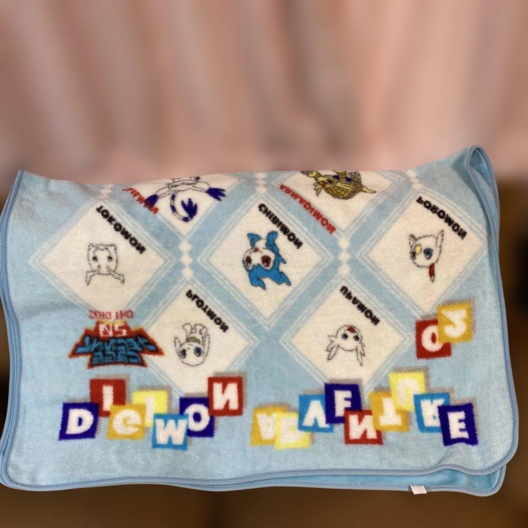 (希少)デジモンアドベンチャー02 毛布