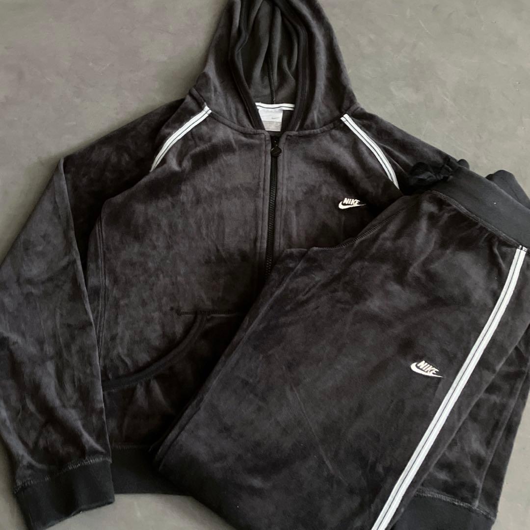 希少モデル◎00s NIKE ベロア セットアップ vintage
