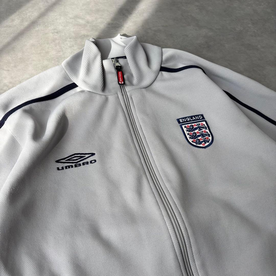 M*O様 16544 UMBRO イングランド 刺繍 ジャージ トラックジャケッ