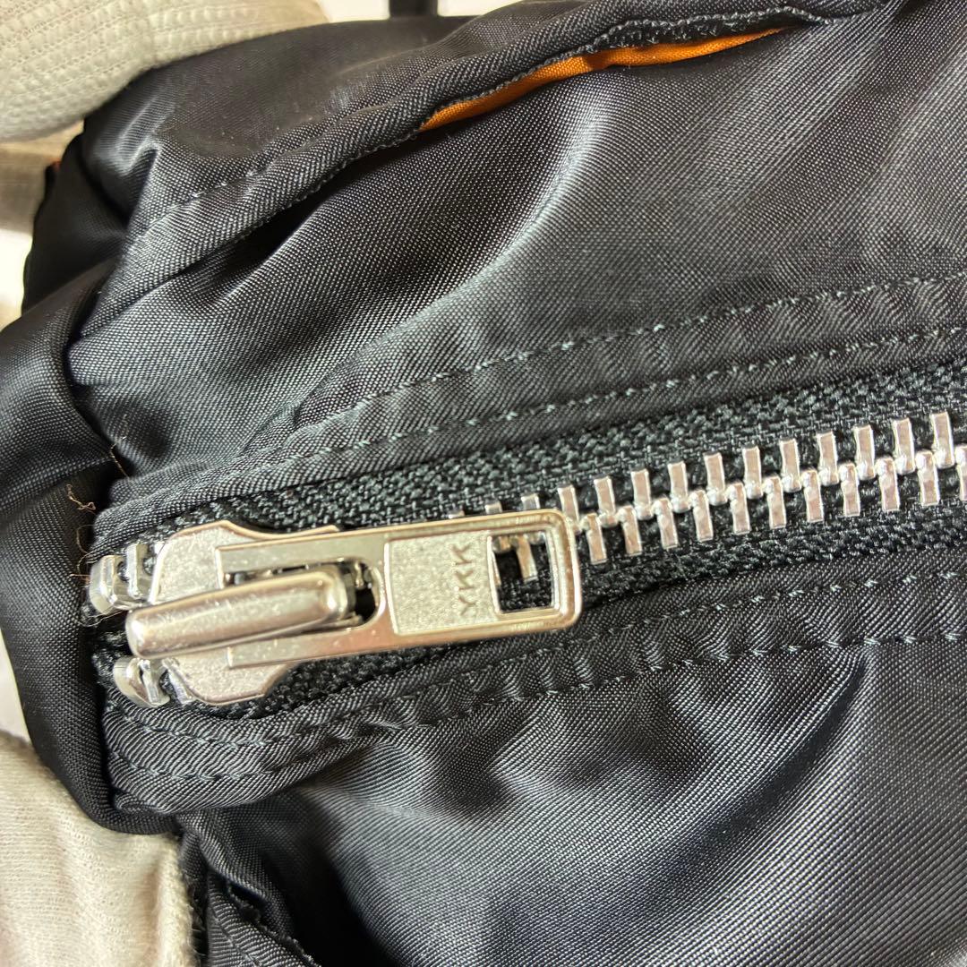 [未使用級] PORTER タンカー ドラムバッグ ミニボストン ブラック