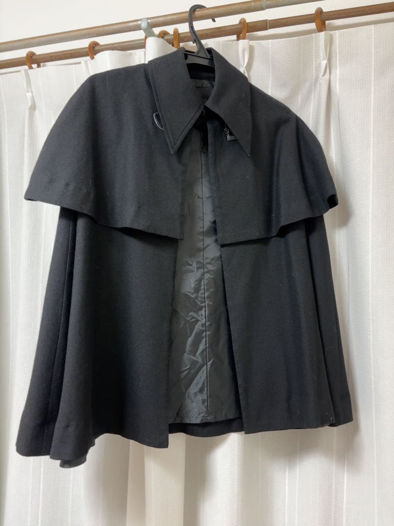 BLACK PEACE NOW ブラックケープコート