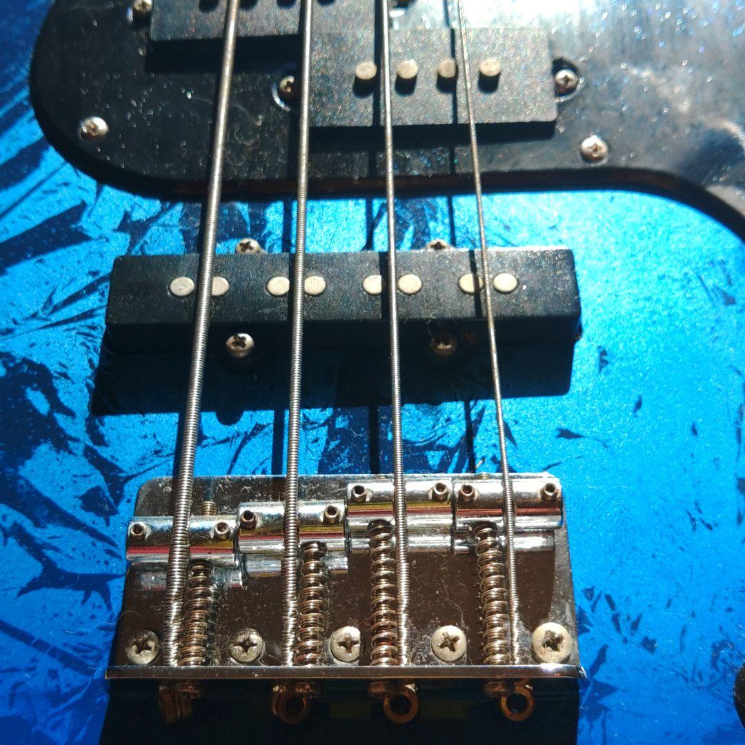 Gypsy Rose エレキベース 青