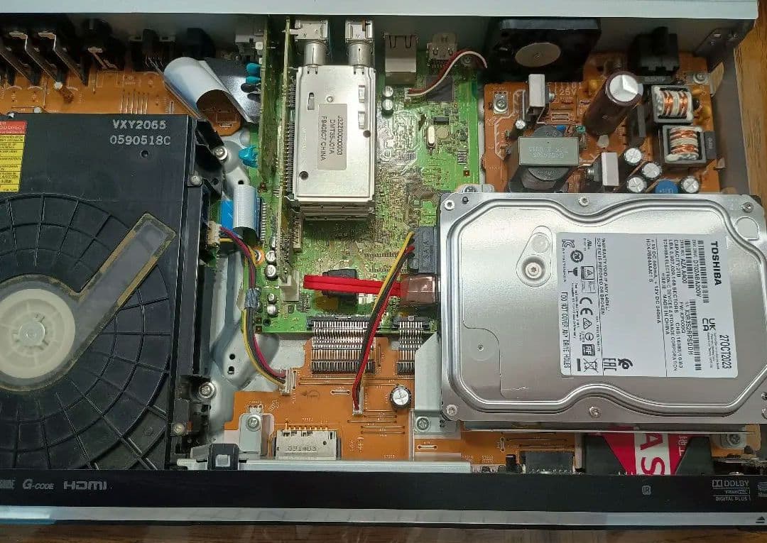 Panasonic DMR-BW750 新品2TB 換装済み 動作品