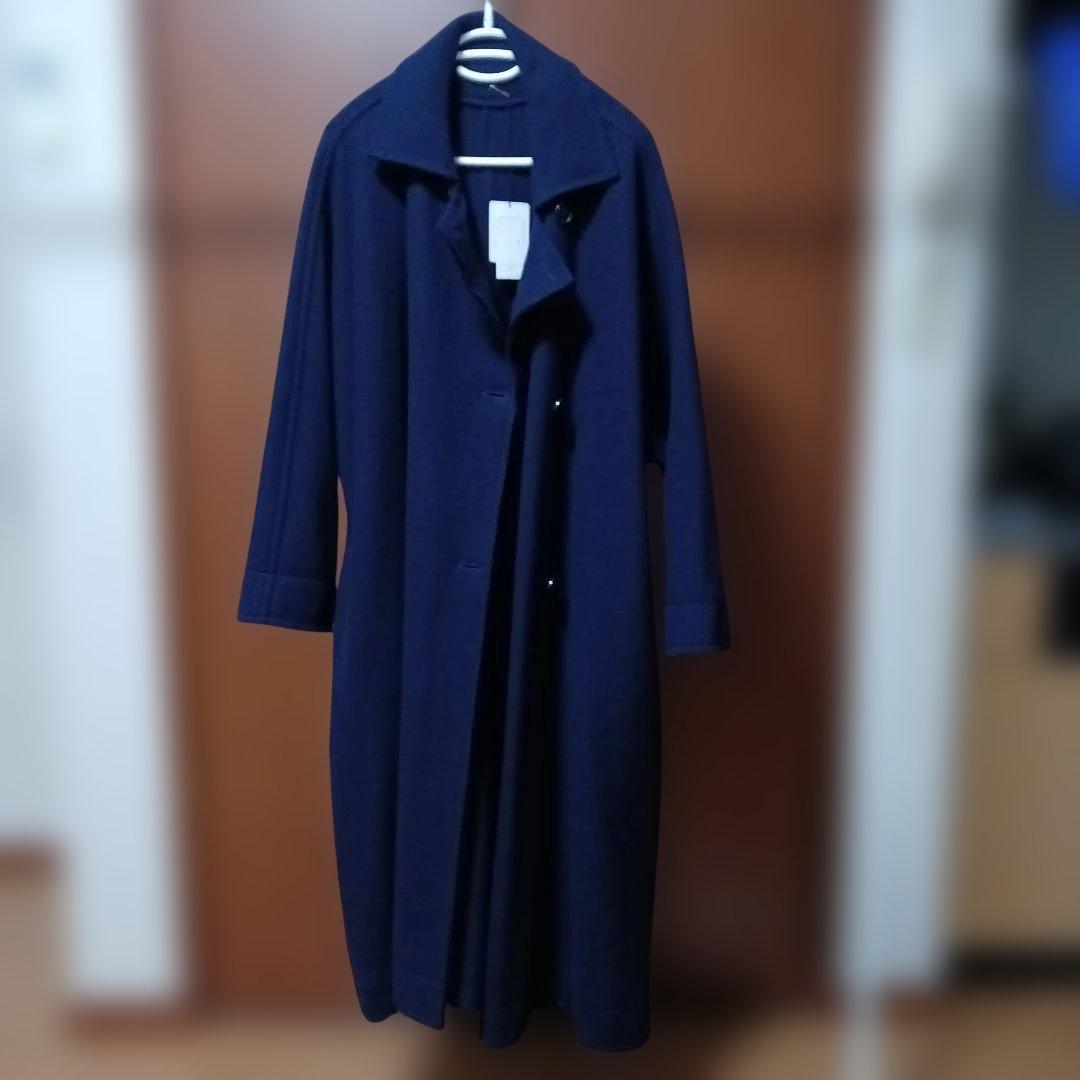 新品 コットンハウスアヤ Cotton House Aya ウール ロングコート